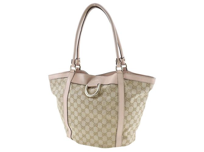 Gucci GG Canvas Handtasche Beige - Ansicht 2