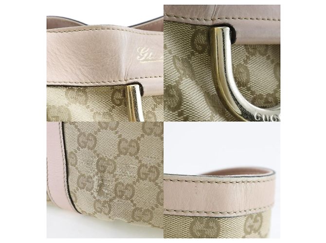 Gucci GG Canvas Handtasche Beige - Ansicht 7