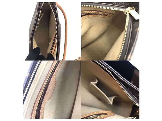 Louis Vuitton Monogram Looping MM Shoulder Bag Brown - view 5