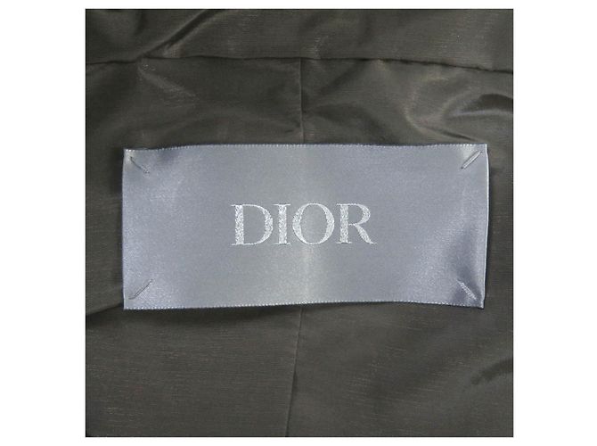 Dior Oblique Anorak-Jacke aus Nylon Polyester Khaki - Ansicht 6