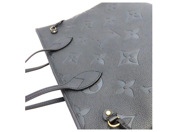 Borsa tote Louis Vuitton Neverfull MM M45685 Nero - vista 5