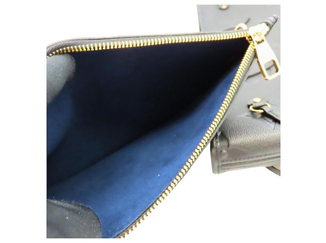 Borsa tote Louis Vuitton Neverfull MM M45685 Nero - vista 9