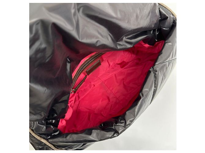Borsa a spalla in nylon Moncler Nero - vista 6