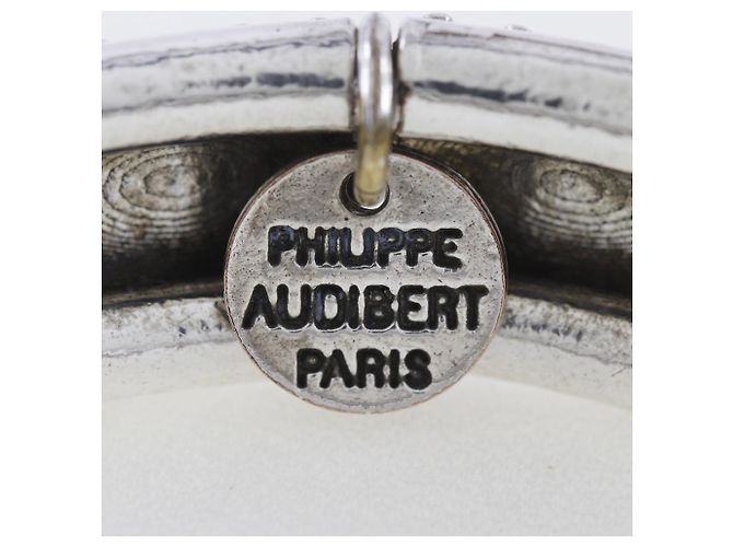 Autre Marque Bracciale in metallo con strass Philippe Audibert Argento - vista 7