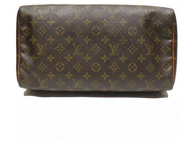 Sac à main Louis Vuitton Speedy 35 Monogram M41107 Marron - vue 3