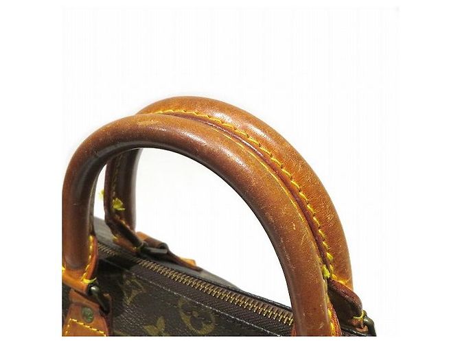 Sac à main Louis Vuitton Speedy 35 Monogram M41107 Marron - vue 8