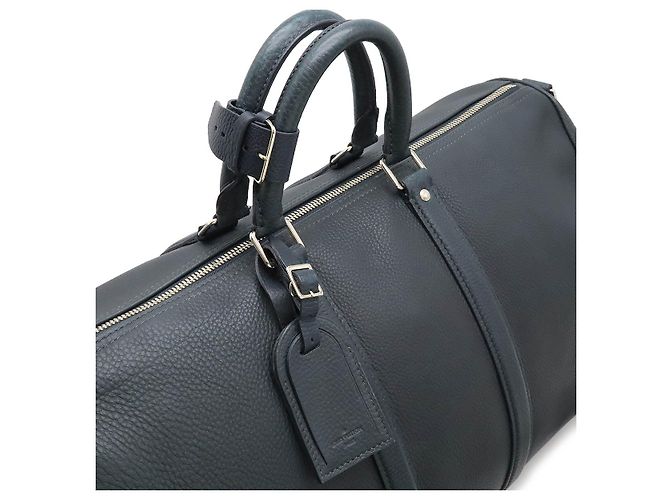 Sac Boston Keepall Bandoulière 45 Naxos Louis Vuitton M93191 Bleu - vue 4