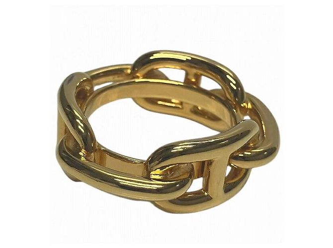 Ring Hermès Anello per sciarpa Chaine d'Ancre in oro Hermes D'oro - vista 2