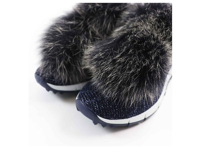 Zapatillas Star Jimmy Choo con pompones de zorro - vista 6