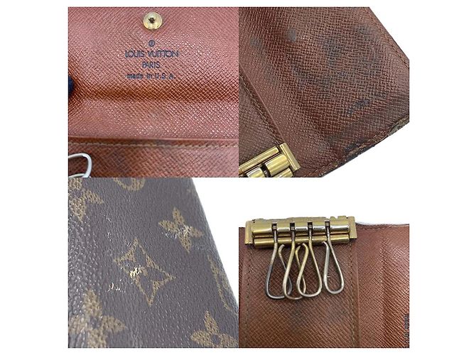 Louis Vuitton Monogram Canvas Key Case M62631 Brown - view 5