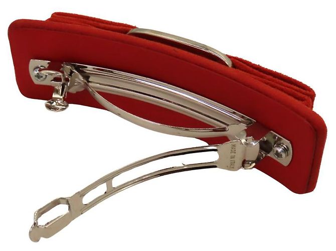 Accessorio per capelli Suede Vara Barrette di Salvatore Ferragamo - vista 4