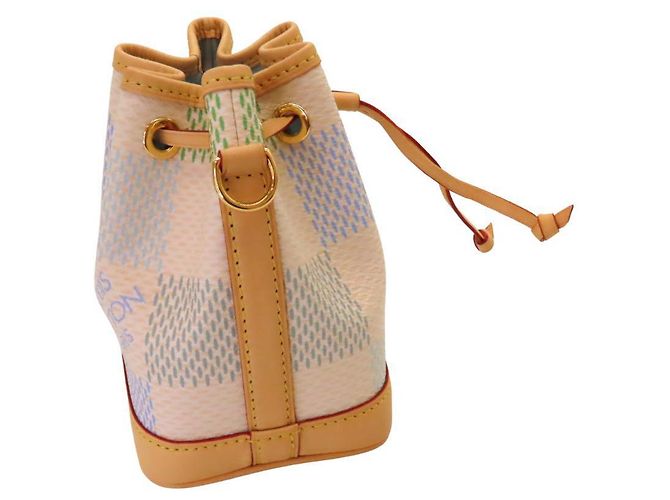 Louis Vuitton Damier Riche Nano Noe Shoulder Bag Green - view 3