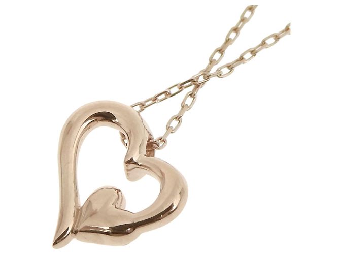 Autre Marque Collana Canal 4℃ in oro rosa K10 con diamante D'oro - vista 3