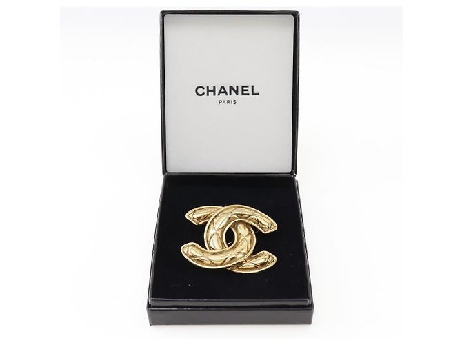 Spilla Coco Placcata Oro Chanel D'oro - vista 8