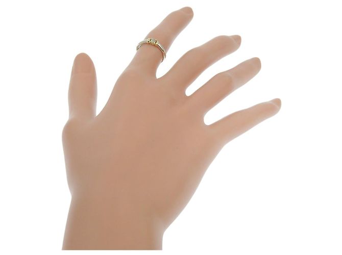 Autre Marque Anello in argento oro giallo K10 8.5 - vista 2