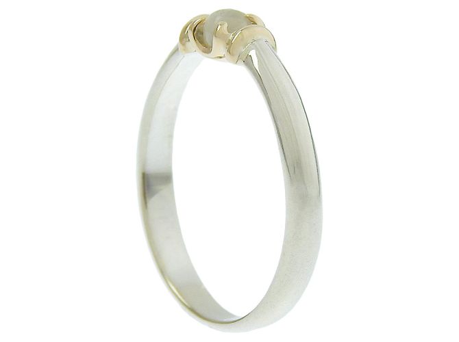 Autre Marque Anello in argento oro giallo K10 8.5 - vista 3