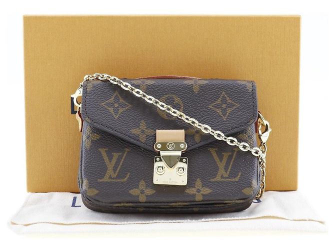 Borsa a Spalla Micro Metis Louis Vuitton M81267 Marrone - vista 9