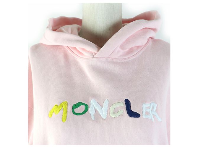 Sudadera de Algodón Moncler Rosa L Mujer - vista 4