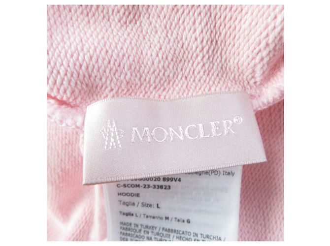 Sudadera de Algodón Moncler Rosa L Mujer - vista 7