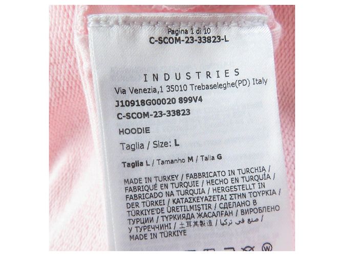 Sudadera de Algodón Moncler Rosa L Mujer - vista 8