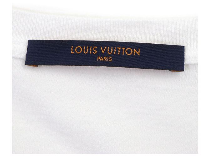 T-shirt blanc imprimé Vivienne Louis Vuitton XL - vue 2