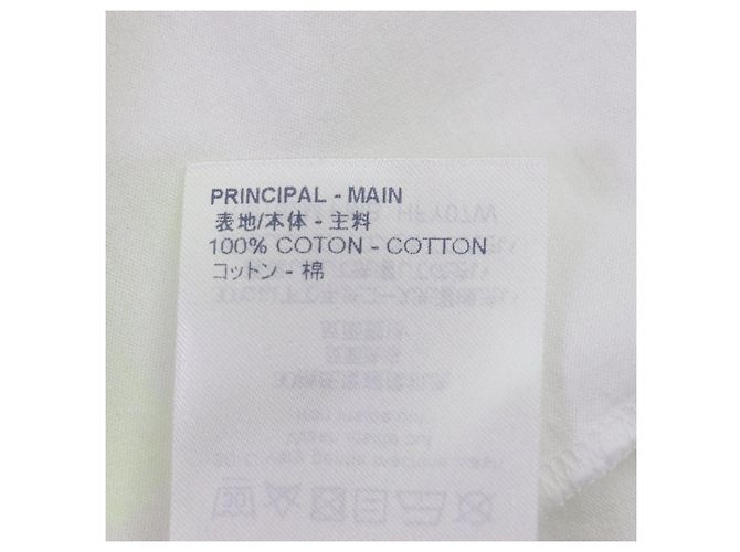 T-shirt blanc imprimé Vivienne Louis Vuitton XL - vue 3