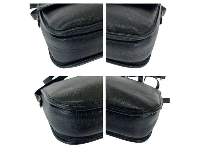 Borsa a spalla in pelle Yves Saint Laurent Nero - vista 2