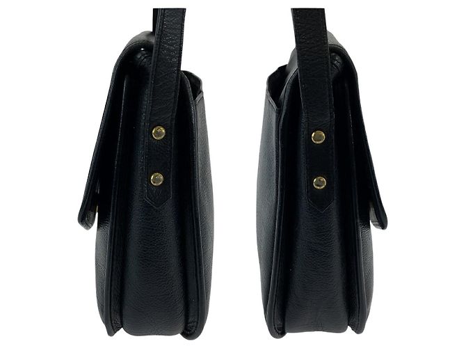 Borsa a spalla in pelle Yves Saint Laurent Nero - vista 7
