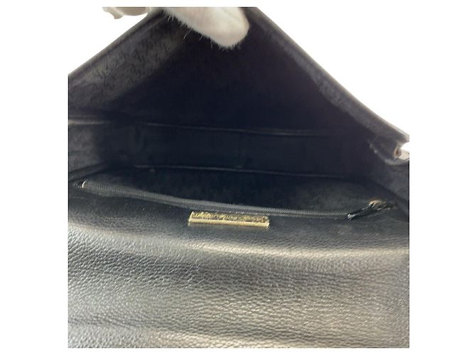 Borsa a spalla in pelle Yves Saint Laurent Nero - vista 8