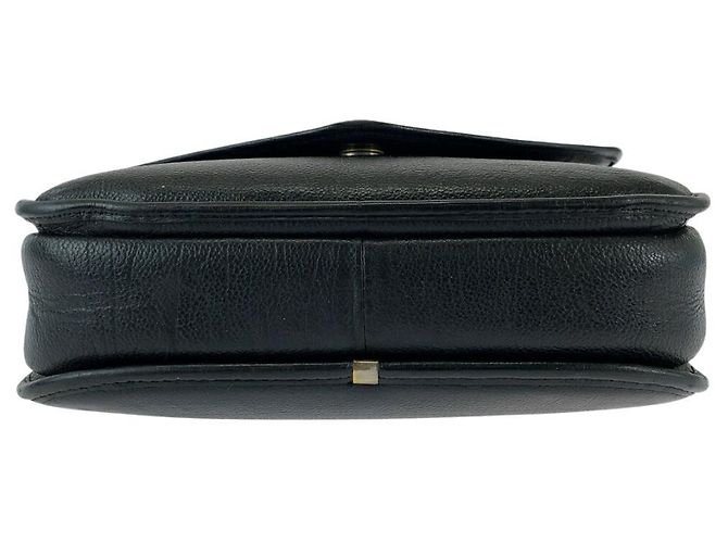 Borsa a spalla in pelle Yves Saint Laurent Nero - vista 9