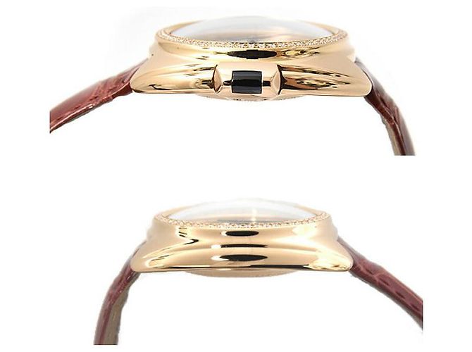 Relógio automático Clé de Cartier com mostrador prateado Rosa - vista 5