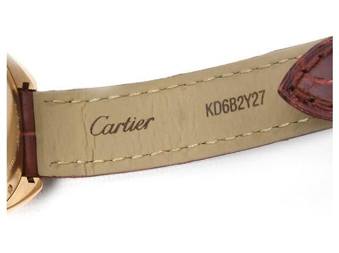 Relógio automático Clé de Cartier com mostrador prateado Rosa - vista 6
