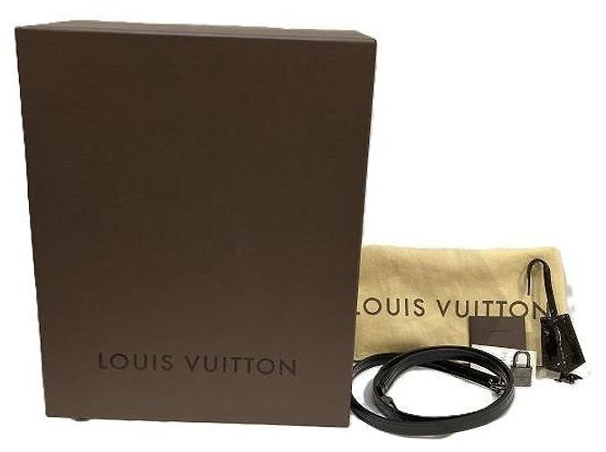 Sac à main Vernis Alma PM M90061 de Louis Vuitton Noir - vue 9