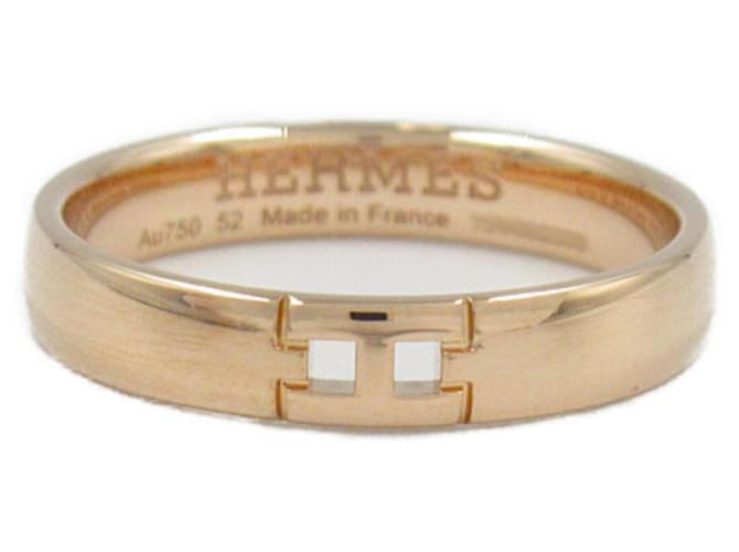 Hermès Hermes Heracles Ring K18PG Pink Gold Golden - view 2