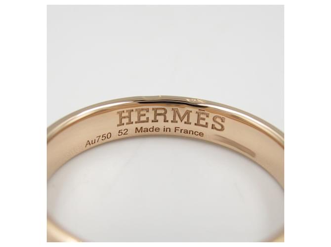 Hermès Hermes Heracles Ring K18PG Pink Gold Golden - view 4