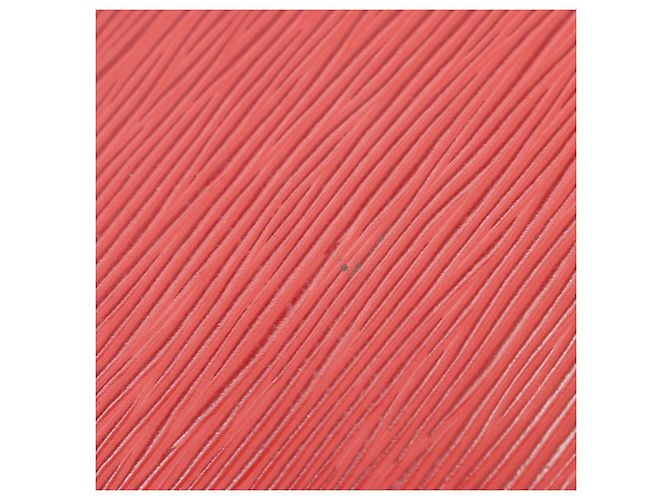 Borsa a spalla Saint-Jacques in pelle Epi Louis Vuitton M52277 Rosso - vista 10