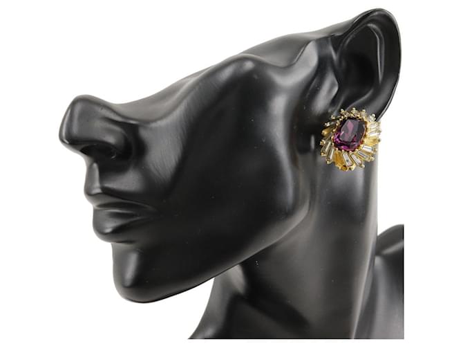 Orecchini placcati in oro Dior D'oro - vista 2