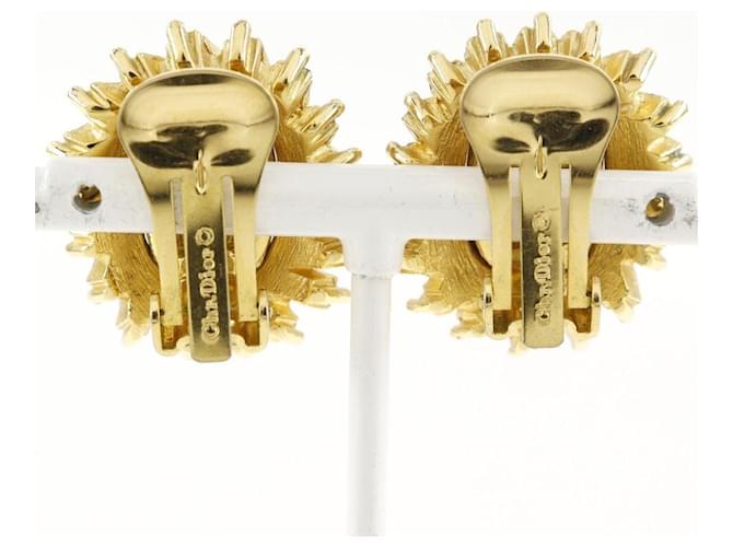 Orecchini placcati in oro Dior D'oro - vista 3