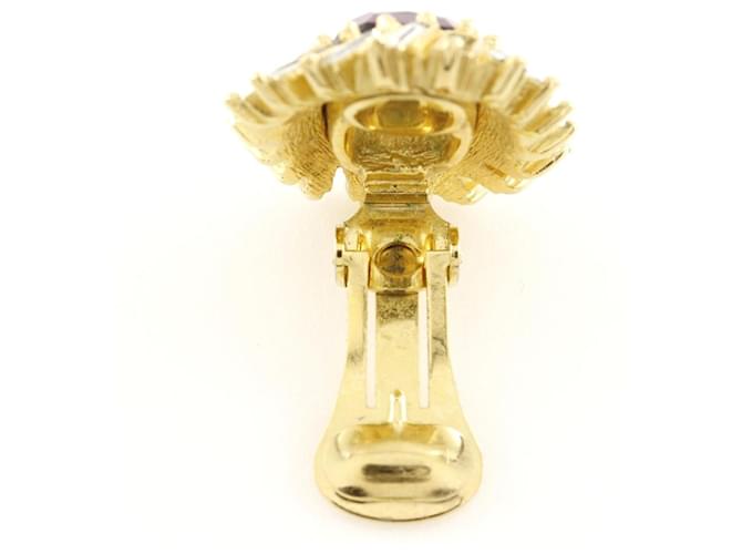 Orecchini placcati in oro Dior D'oro - vista 5