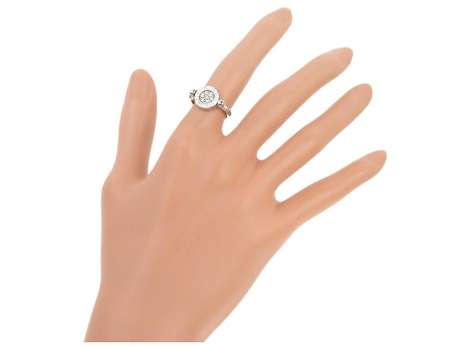 Bulgari Bvlgari Ring 10.5 Lapislazuli Diamant K18 WG Silber - Ansicht 2
