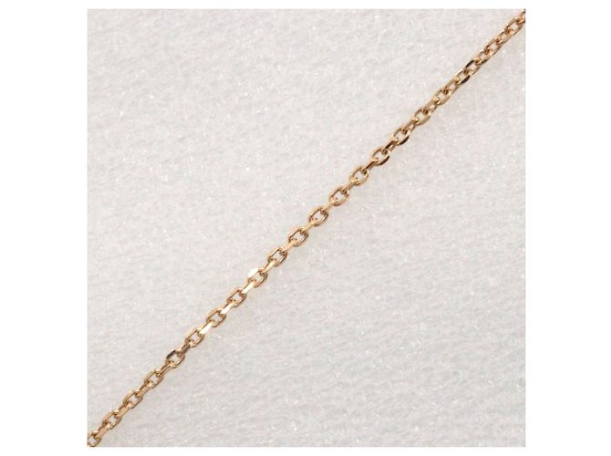 Autre Marque Colar de coração de diamante em ouro amarelo K10 Dourado - vista 3