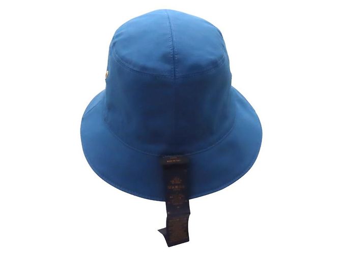 Louis Vuitton Monogram Bucket Hat Denim Blue - view 4