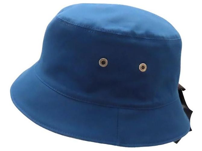 Louis Vuitton Monogram Bucket Hat Denim Blue - view 5