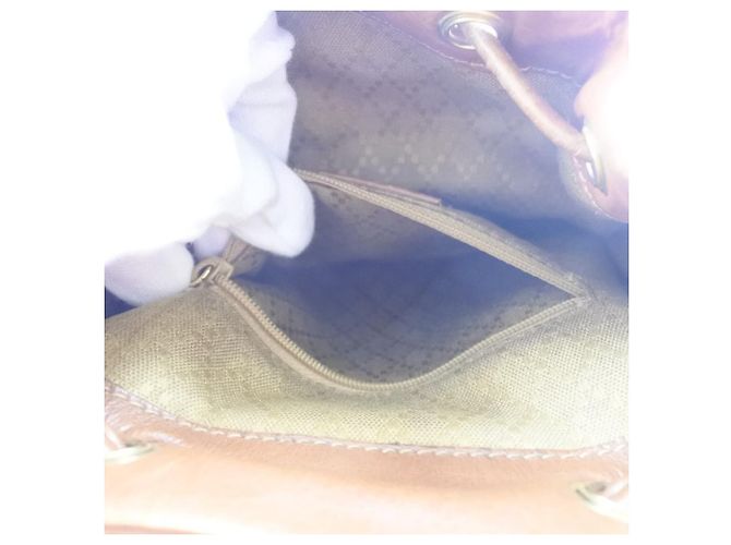Gucci Bamboo Kalbsleder Rucksack Braun - Ansicht 7