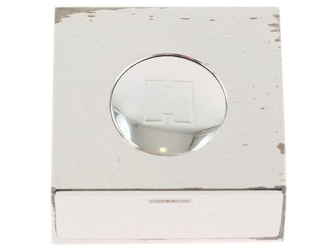 Hermès Papelera Hermes Antiguo Unisex Plata - vista 2