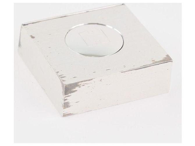 Hermès Papelera Hermes Antiguo Unisex Plata - vista 3