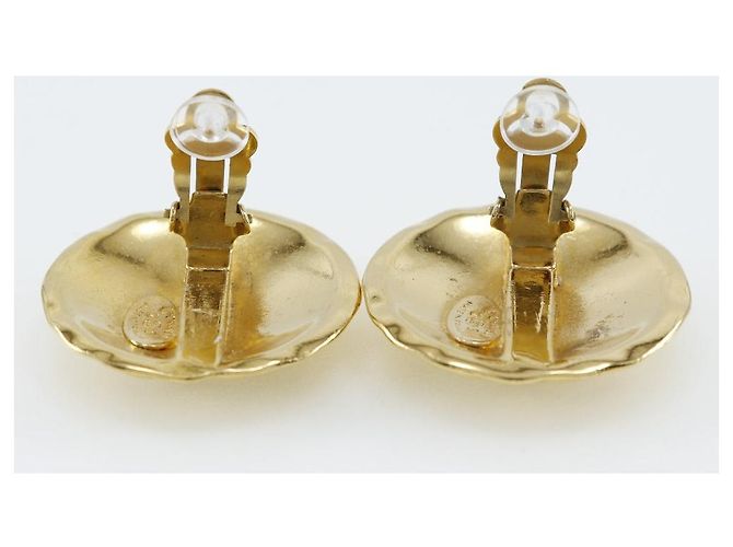 Chanel Coco Mark Ohrringe vergoldet Vintage Golden - Ansicht 4