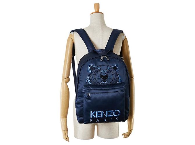 Mochila bordada com logo Kenzo Tiger - vista 8