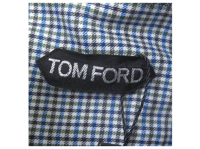 Tom Ford Karohemd aus Baumwolle Mehrfarbig - Ansicht 10