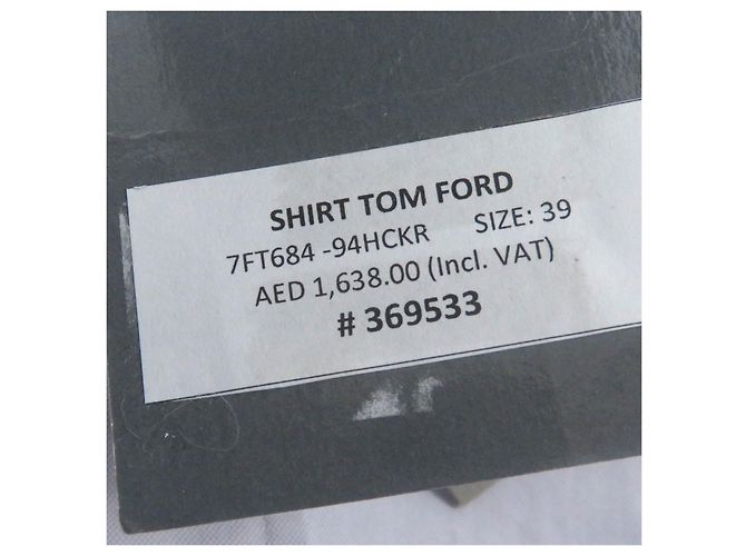 Tom Ford Karohemd aus Baumwolle Mehrfarbig - Ansicht 17